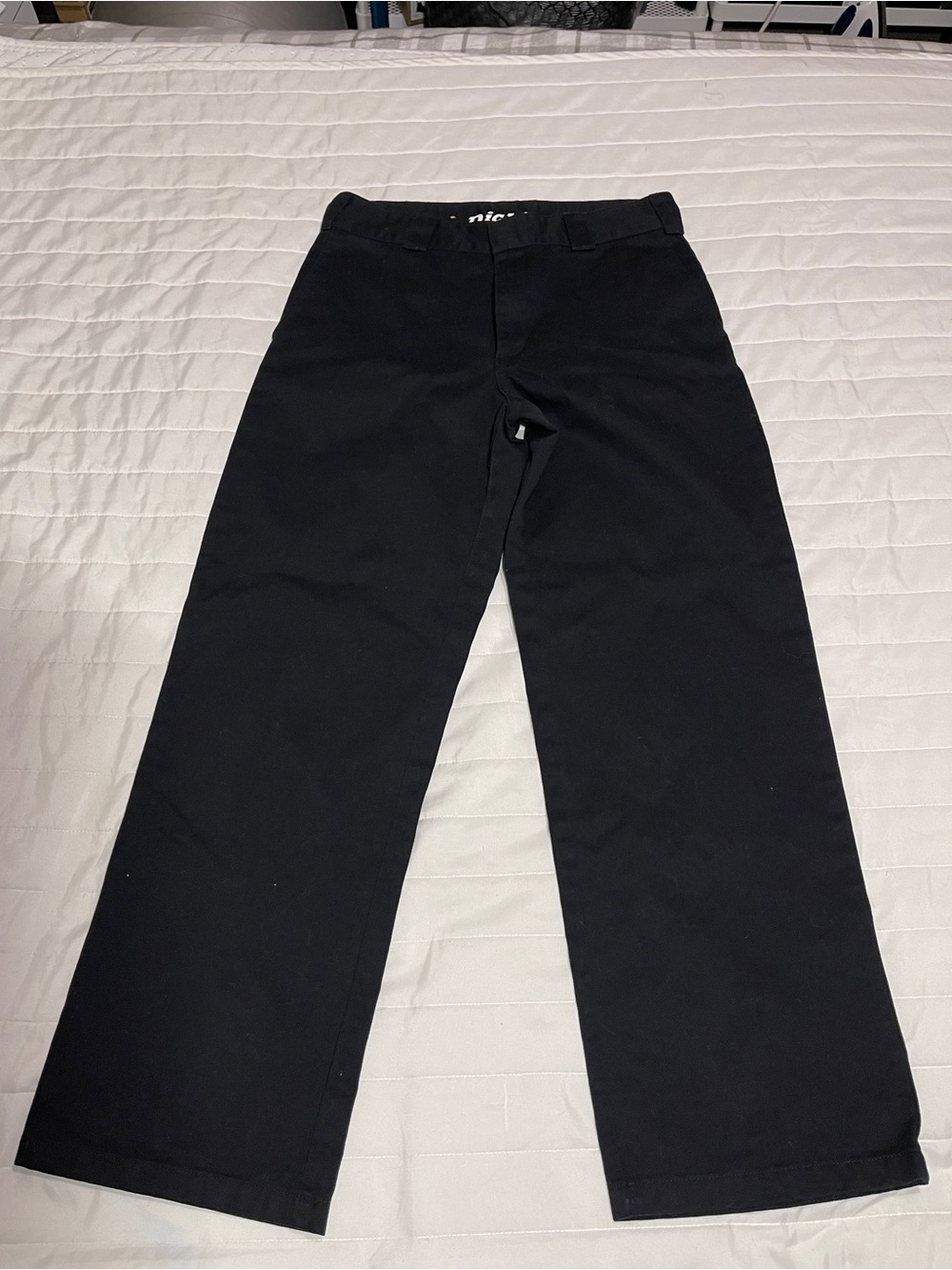 Dickies Black Straight Fit Chinos